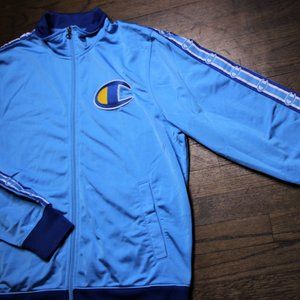 Champion Chain Stitch C Logo Track Jacket